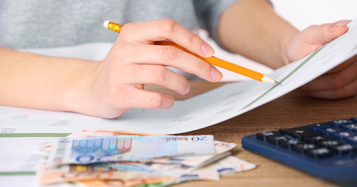 Unterlagen zur Kostenverteilung